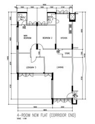 Blk 115 Hwi Yoh Ville (Serangoon), HDB 4 Rooms #555043751